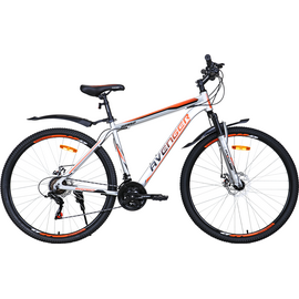 Велосипед 29 AVENGER A295D, серый / оранжевый, 19