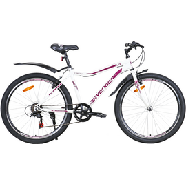 Велосипед 26 AVENGER C260W, белый / фиолетовый, 17.5