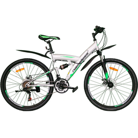 Велосипед 26 NAMELESS V6200D, серый / зеленый