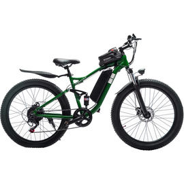 Электровелосипед FURENDO E-X7 350 темно-зеленый